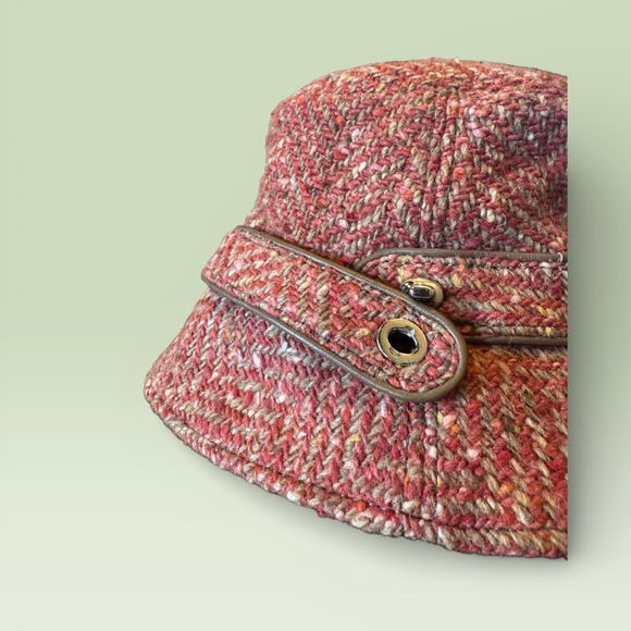 Coach Y2K Scaro Herringbone Crusher Hat - Picture 4 of 7